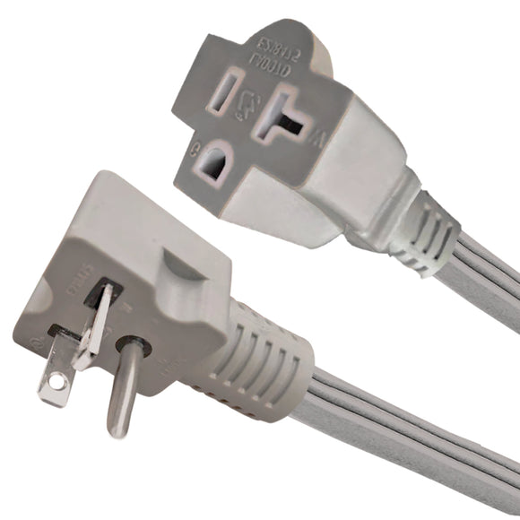 Voltec 12/3 3-Conductor SPT-3 Right Angle Plug