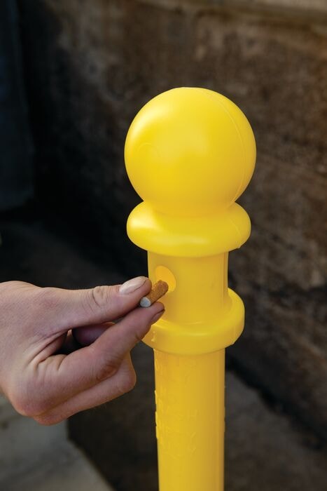 Eagle 5 Gallon Metal and Poly Butt Can, Yellow - 1205 — additional manufacturer view