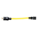 Voltec 12/3 1ft L5-20P to 5-15R Adapter