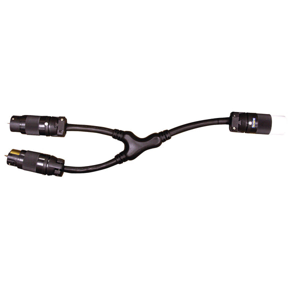Voltec 2ft Vinyl Temporary Y Adapter
