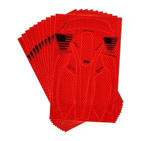 WaveCel T2+ MAX Reflective Decal Kit – 10 Pack (360° Visibility, Custom-Cut) SELECT COLOR - 0