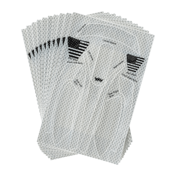 Buy wavecel-prismatic-white WaveCel T2+ MAX Reflective Decal Kit – 10 Pack (360° Visibility, Custom-Cut) SELECT COLOR