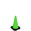 Enviro Cone, 18" Lime w/ Base, No Reflective Collar, 3lbs.
