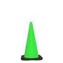 Enviro Cone, 28" Lime w/ Base, No Reflective Collars, 10lbs.