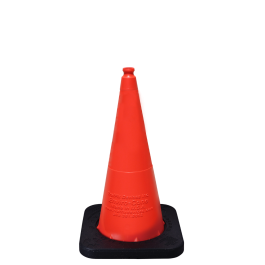 Enviro Cone, 28" w/Base, No Reflective Collars, 12 lbs.