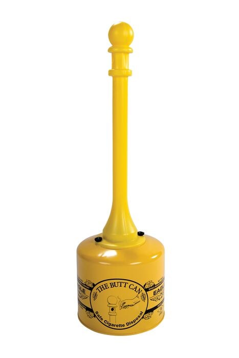 Eagle 5 Gallon Metal and Poly Butt Can, Yellow - 1205 — additional manufacturer view