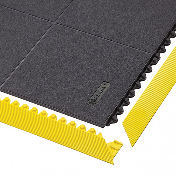 NoTrax Solid Fire Retardant Floor Mat Niru® Cushion-Ease® 656SFR — 656SFR33BL — product view