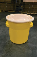 Eagle 20 Gallon, Plastic Lever-Lock, Lab Pack Plastic Barrel Drum, Yellow - 1652 — additional manufacturer view