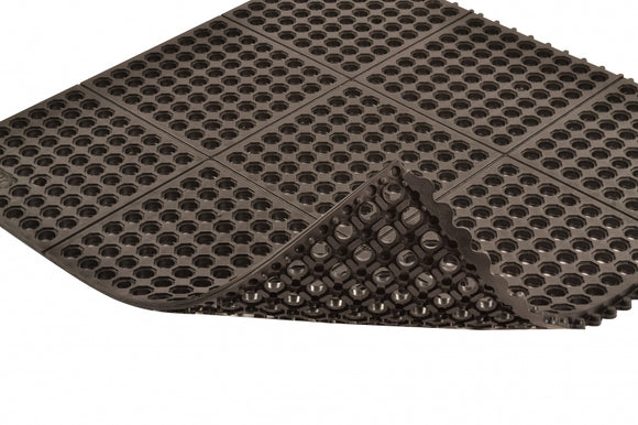 NoTrax Interlock Drainage Anti-Fatigue Mat Grit-Step™ 505 — 505S0033BL — product view