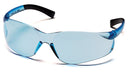 Pyramex Ztek S2560S safety glasses, Infinity Blue lenses, No Anti-fog