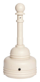 Eagle 5 Quart Outdoor Ashtray, SafeSmoker™, Beige - 1206BEIGE — additional manufacturer view