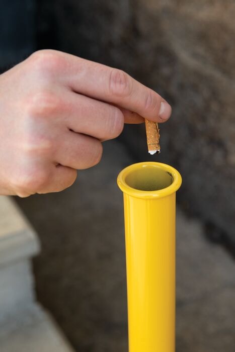 Eagle 5 Gallon Steel Original Butt Can, Yellow - 1200YELLOW — additional manufacturer view