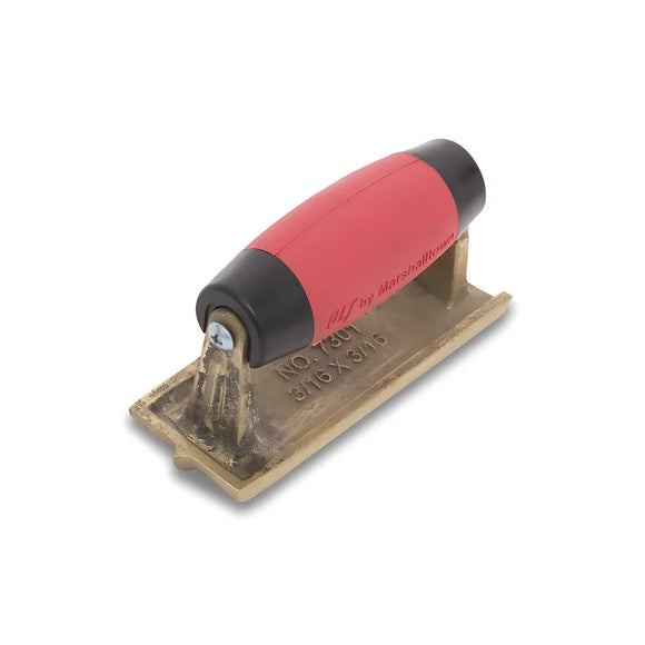 Marshalltown Bronze Hand Groover 6 X 4-1/2, Resilient Handle — 7314 - Marshalltown tool from Supply Haus - 7314