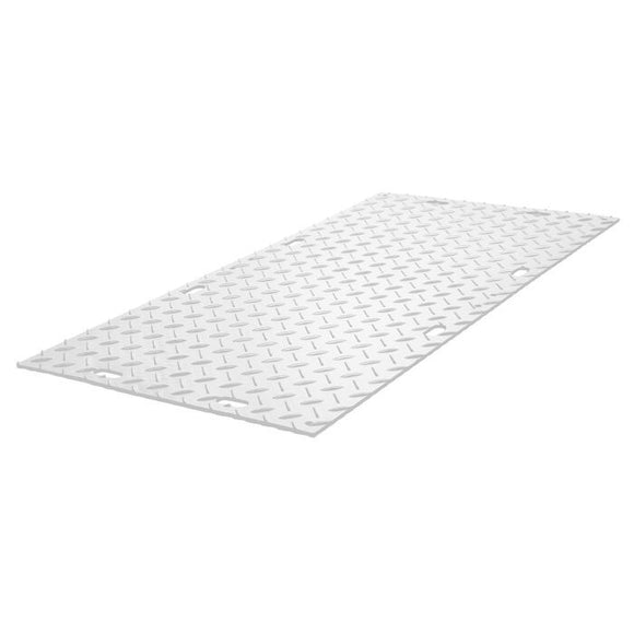 Checkers 4' x 8' MambaMAT® Composite Mat for Ground Protection, 95 Ton Load Capacity, Natural - MM48N — product view