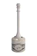 Eagle 5 Gallon, Metal and Poly Butt Can, Beige - 1205BEI — product view