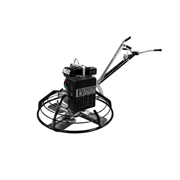 Boren 6.5-44-4HD Walk-Behind Power Trowel – Honda GX200, 44 in, 4-Blade