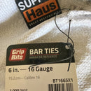Grip-Rite 16 ga Bar Ties – 6 in – 1,000/Roll – 5 Rolls/Carton-2