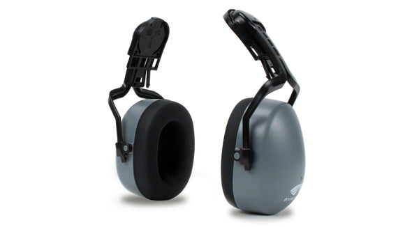 Pyramex - CM60 - CM6010 - Cap Mounted Earmuff NRR 22 dB - Individually packaged - CM6010_34F-Down