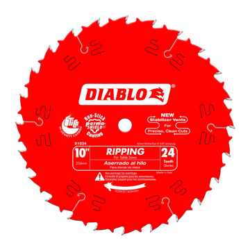 10 In. X 24 Tooth Ripping Saw Blade-D1024X-2089