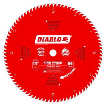 14 In. X 84 Tooth Fine Finish Saw Blade-D1484X-2117