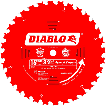 16-5/16 In. X 32 Tooth General Purpose Saw Blade-D1632X-2120