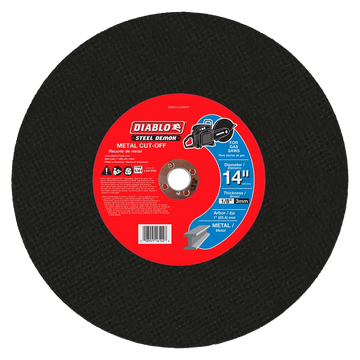 Steel Demon 14 in. Metal High Speed Cut Off Disc 1 in. | Diablo Tools | PCS
