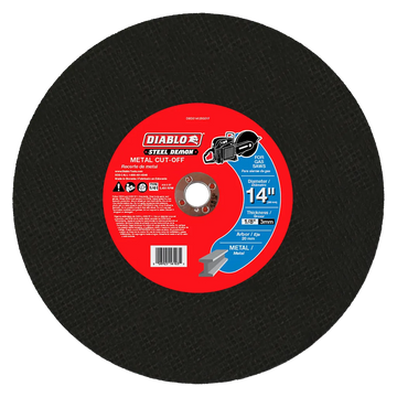 Steel Demon 14 in. Metal High Speed Cut Off Disc 20mm | Diablo Tools | PCS