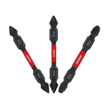 2-3/8 In. Double-Ended Phillips Drive Bit Assorted Pack (3-Piece)-DDEPHV25-S3-2459
