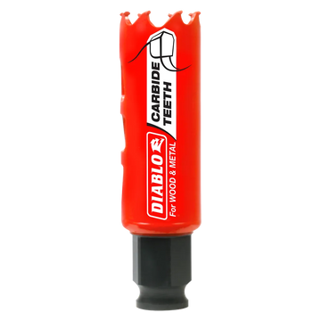 1 In. (25Mm) Carbide-Tipped Wood & Metal Holesaw-DHS1000CT-2491