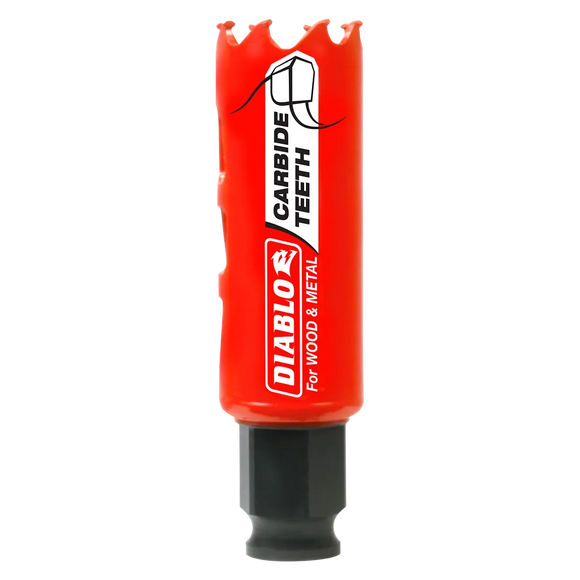 1 In. (25Mm) Carbide-Tipped Wood & Metal Holesaw-DHS1000CT-2491