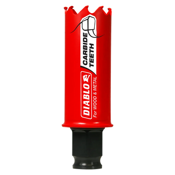 1-1/16 In. (27Mm) Carbide-Tipped Wood & Metal Holesaw-DHS1063CT-2494