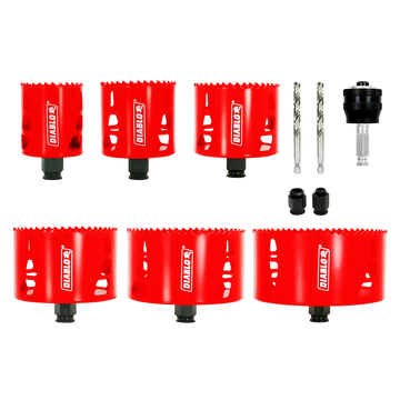 11 Pc Multi-Project Bi-Metal Hole Saw Set-DHS11SLD-2501