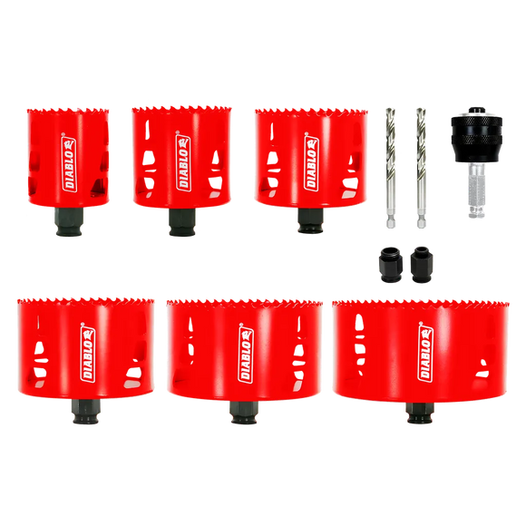 11 Pc Multi-Project Bi-Metal Hole Saw Set-DHS11SLD-2501