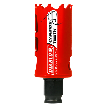 1-3/8 In. (35Mm) Carbide-Tipped Wood & Metal Holesaw-DHS1375CT-2507