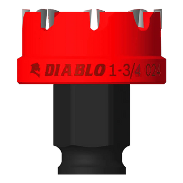 1-3/4 In. Steel Demon Carbide Teeth Hole Cutter-DHS1750CF-2521