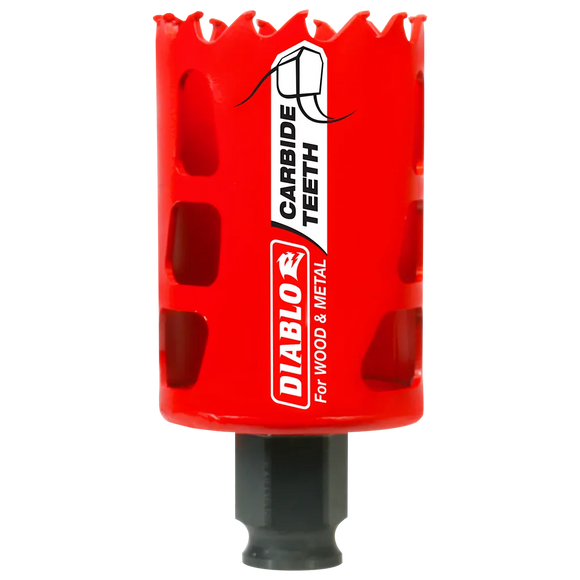 1-3/4 In. (44Mm) Carbide-Tipped Wood & Metal Holesaw-DHS1750CT-2522