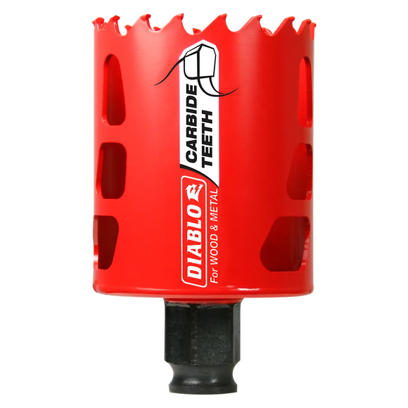 2-1/8 In. (54Mm) Carbide-Tipped Wood & Metal Holesaw-DHS2125CT-2532
