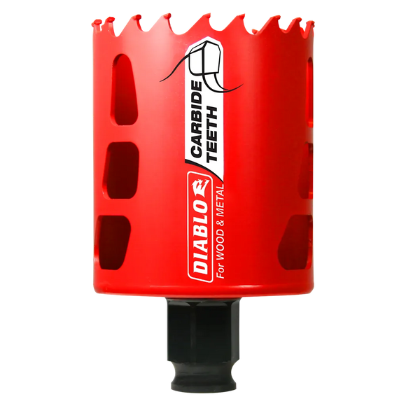 2-1/4 In. (57Mm) Carbide-Tipped Wood & Metal Holesaw-DHS2250CT-2537