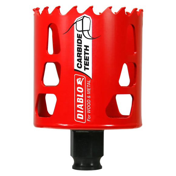 2-3/8 In. (60Mm) Carbide-Tipped Wood & Metal Holesaw-DHS2375CT-2538