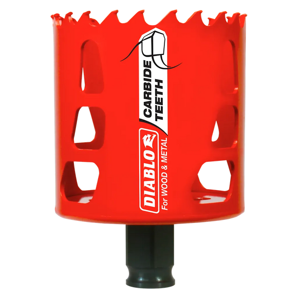 2-9/16 In. (65Mm) Carbide-Tipped Wood & Metal Holesaw-DHS2563CT-2545