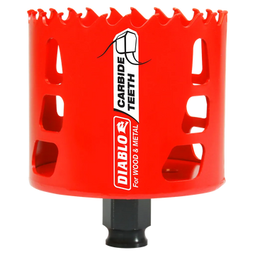 3 In. (76Mm) Carbide-Tipped Wood & Metal Holesaw-DHS3000CT-2554
