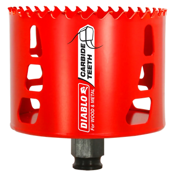 3-1/2 In. (89Mm) Carbide-Tipped Wood & Metal Holesaw-DHS3500CT-2562