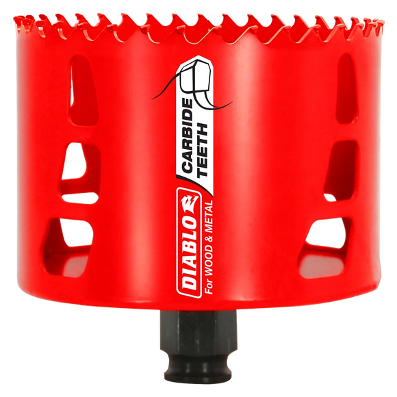 3-5/8 In. (92Mm) Carbide-Tipped Wood & Metal Holesaw-DHS3625CT-2564