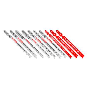 10 pc T-Shank Jig Saw Blade Set for Wood & Metal (10-Piece) | Diablo Tools | PCS