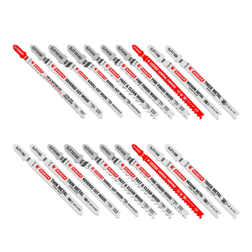 20 pc T-Shank Jig Saw Blade Set for Wood & Metal (20-Piece) | Diablo Tools | PCS
