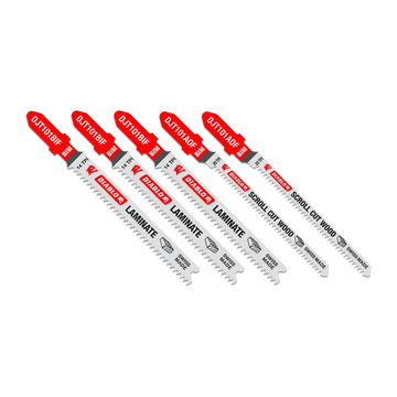 5 pc Bi-Metal T-Shank Jig Saw Blade Set for Laminate Cutting (5-Piece) | Diablo Tools | PCS