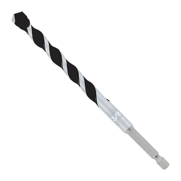 3/8 in. x 4 in. x 6 in. Multi-Material Carbide Tipped Hammer Drill Bit | Diablo Tools | PCS
