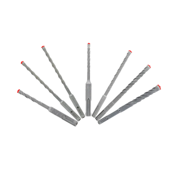 7pc Rebar Demon‚™ SDS-Plus 4-Cutter Full Carbide Head Hammer Bit Set (7-Piece) | Diablo Tools | PCS