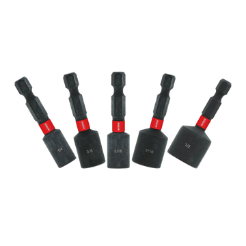 1-7/8 In. Magnetic Nut Setter Assorted Pack (5-Piece)-DNTSS-S5-2996