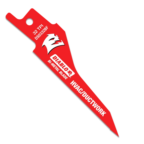 3-1/4 in. HVAC/Ductwork Bi-Metal Reciprocating Blade | Diablo Tools | PCS